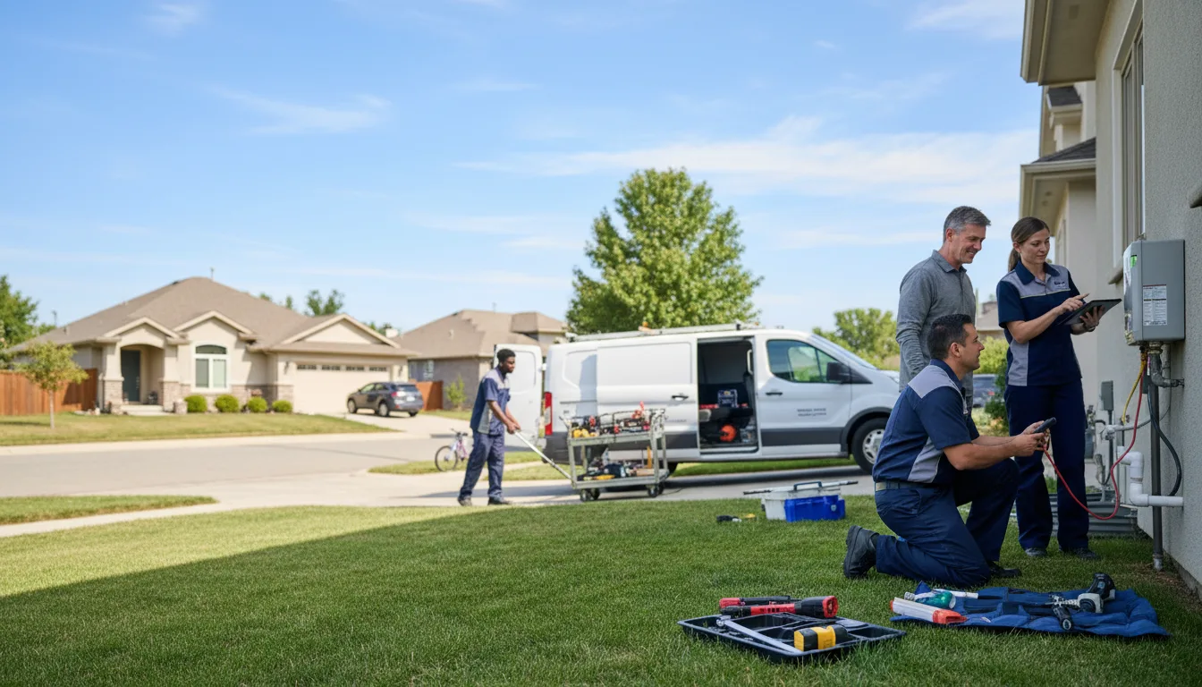 Tankless water heater service in Leola, PA